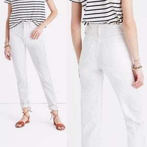 Madewell Perfect Summer Jean in White
